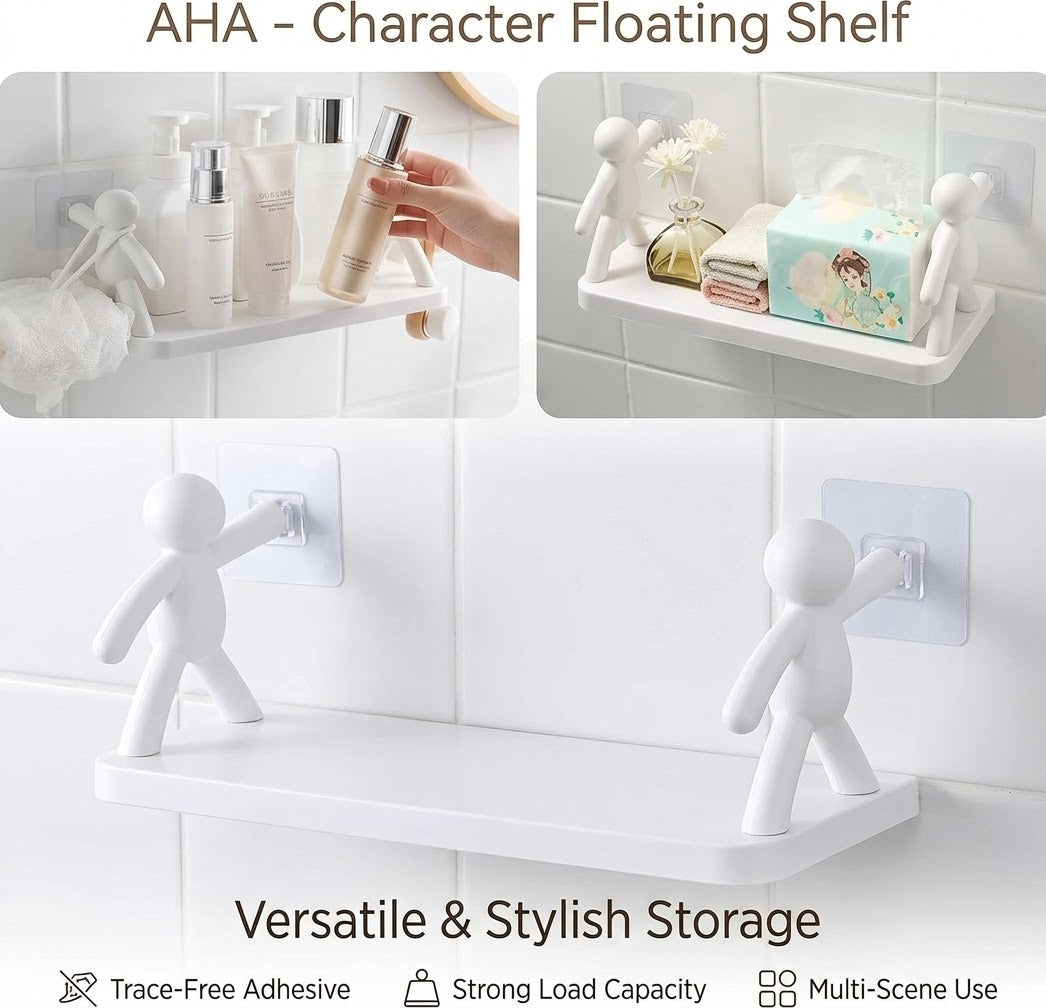 Wall Hanging Storage Character Shelf ✨