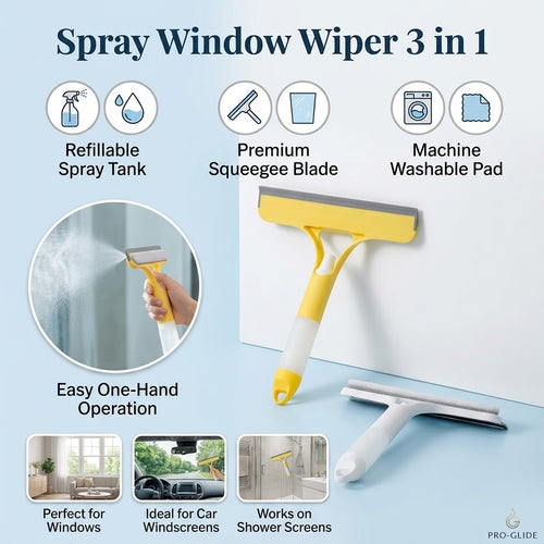 3 In 1 Spray Window Wiper