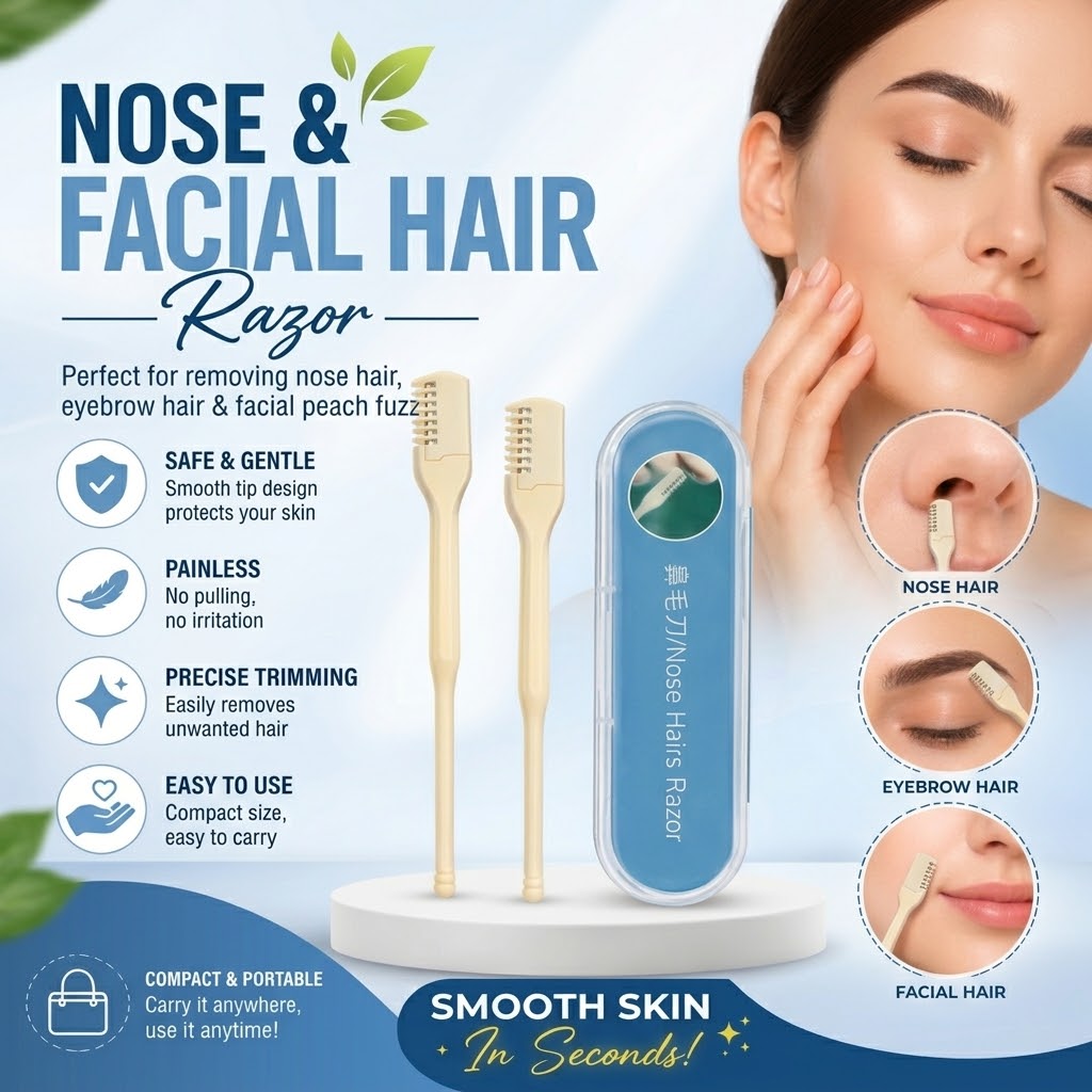 Pack Of 2 Nose Trimmer