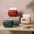 Radio Shape Tissue Box