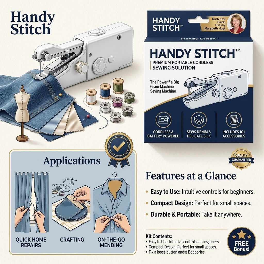 Portable Handy Stitch Sewing Machine