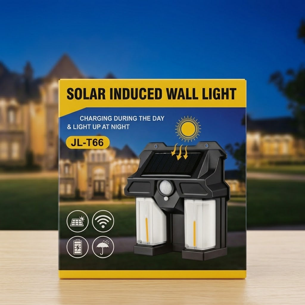 Solar Induced Wall Light